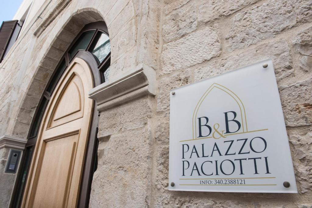 تراني B&B Palazzo Paciotti المظهر الخارجي الصورة